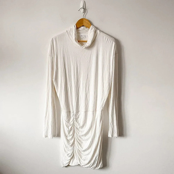 Lovers + Friends Ivana Long Sleeve Mini Dress in White Size Large - Picture 4 of 8